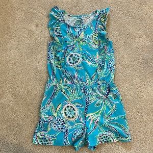 Lily Pulitzer girls size 8-10 romper.